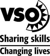 VSO logo -  Sharing Skills - Changing Lives